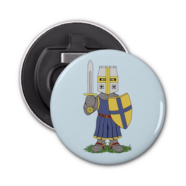 Abrebotellas Cute Medieval Knight (Anverso)