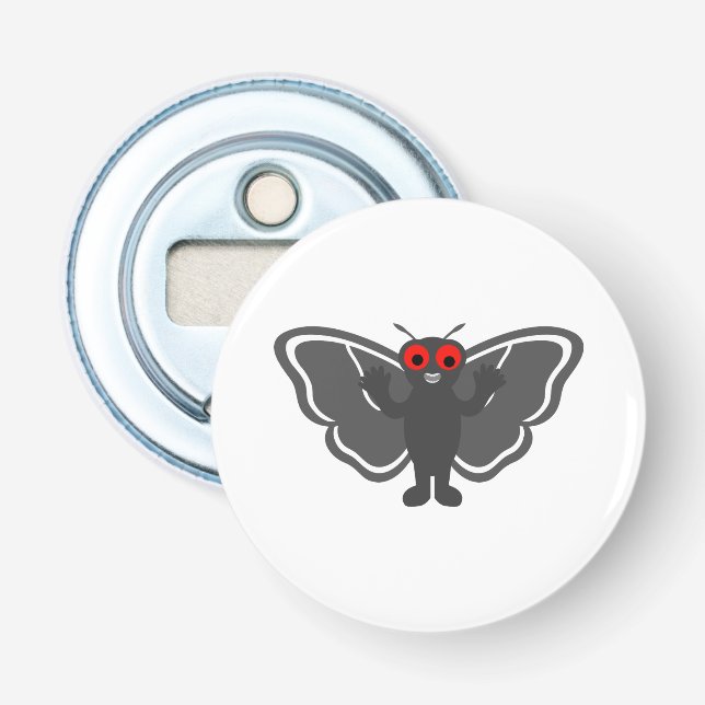 Abrebotellas Cute Mothman (Anverso)