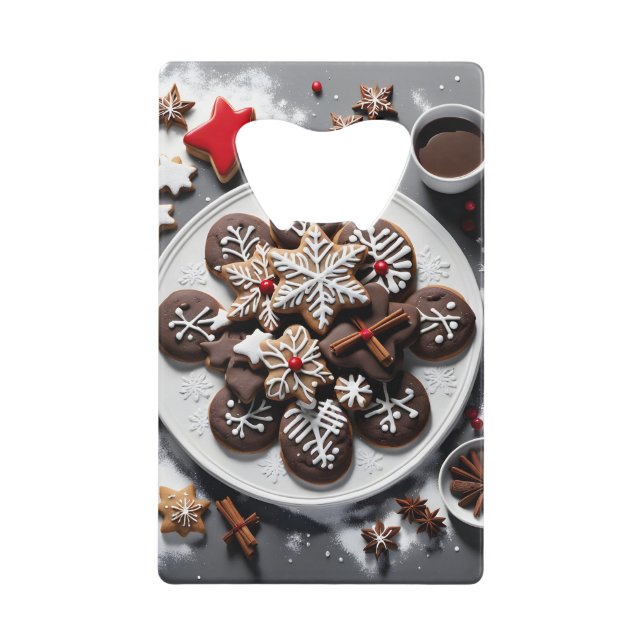 Abrebotellas de acero inoxidable navidad 1 - 001 (Anverso)