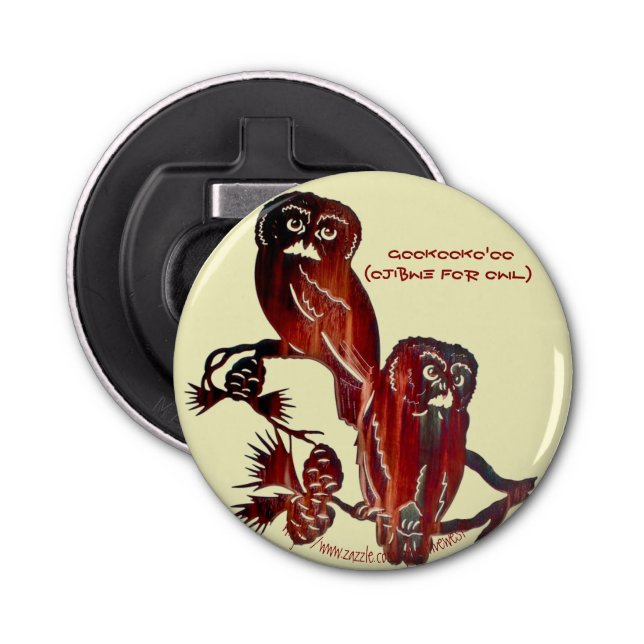 Abrebotellas "De alas" (Anverso)