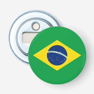 Abrebotellas de Bandera Patriótica de Brasil