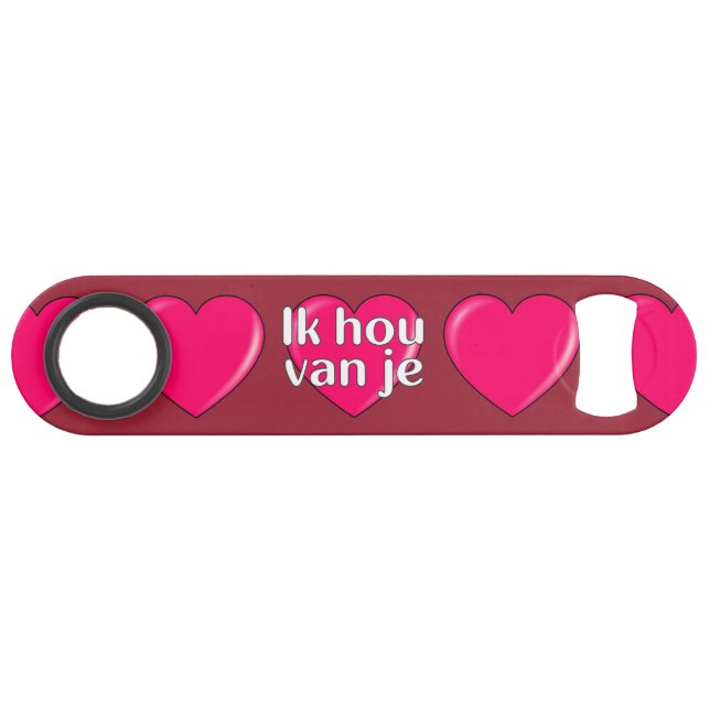 Abrebotellas de bar (Anverso (Horizontal))