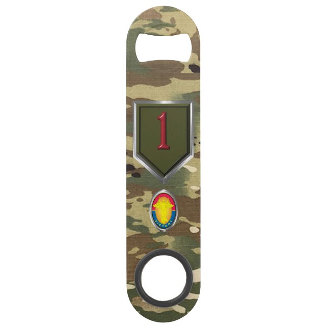 Abrebotellas De Bar 1.ª División de Infantería (Anverso)