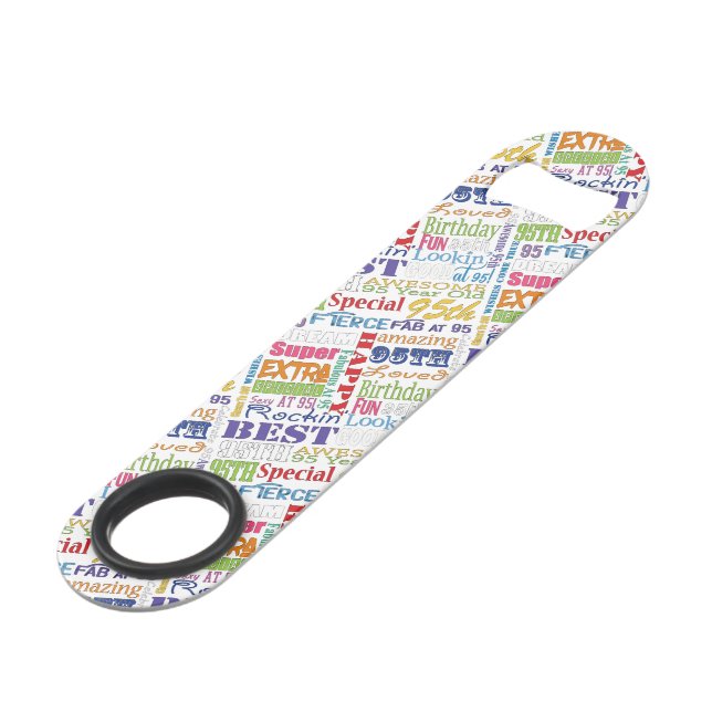 Abrebotellas De Bar 95.os regalos personalizados de la fiesta de (Ángulo frontal)