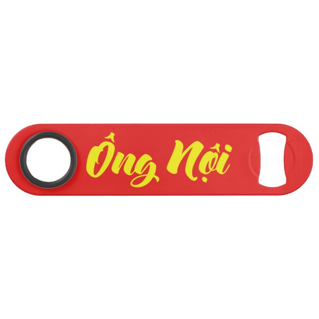 Abrebotellas De Bar Abuelo vietnamita (paternal) - Ông Noi (Anverso (Horizontal))