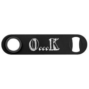 Abrebotellas De Bar Aceptar sarcástico