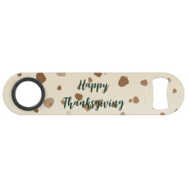 Abrebotellas De Bar Acorns de Acción de Gracias