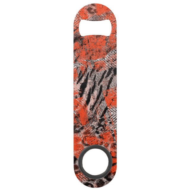 Abrebotellas De Bar Africano, tribal. (Anverso)