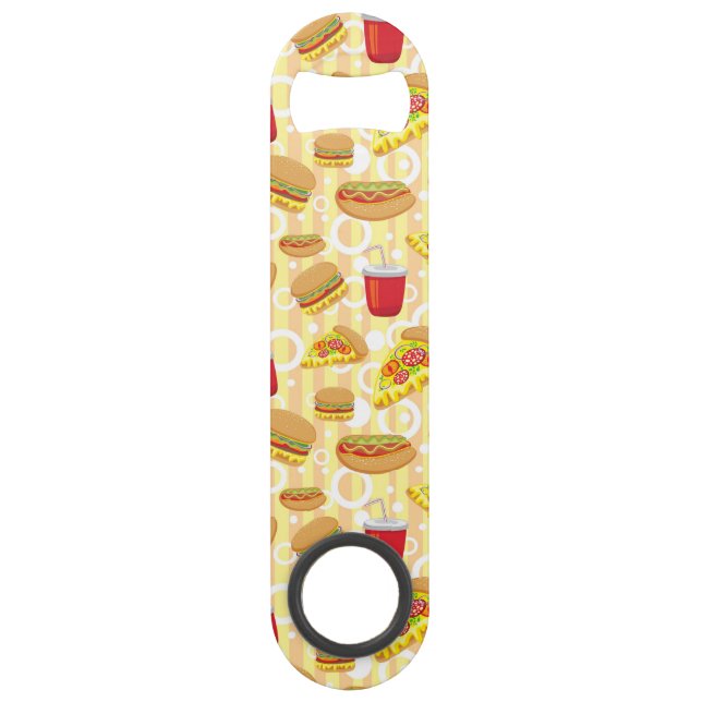 Abrebotellas De Bar Alimentos de preparación rápida (Anverso)