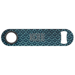 Abrebotellas De Bar Apertura de botella de personalizado verde Metaliz