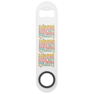 Abrebotellas De Bar Apertura de botellas de acero inoxidable