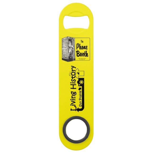 Abrebotellas De Bar Apertura de botellas de acero inoxidable (Anverso)