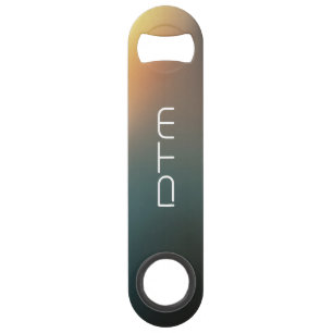 Abrebotellas De Bar Apertura del frasco de monograma de Personalizado