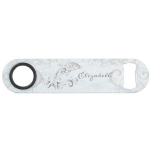 Abrebotellas De Bar Apertura personalizada de botellas de delfín gris