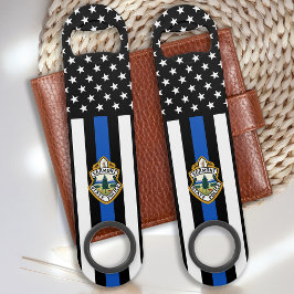 Abrebotellas De Bar Aplicación de la ley con logotipo de Personalizado