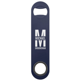 Abrebotellas De Bar Arreglos Personalizados Modernos para Padrinos de 