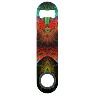 Abrebotellas De Bar Arte abstracto carnaval