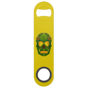 Abrebotellas De Bar Aspen Leaf Skull 9