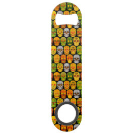 Abrebotellas De Bar Aspen Leaf Skulls sin fisuras patrón 2018