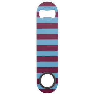 Abrebotellas De Bar Aston Villa stripes football club colors premier l