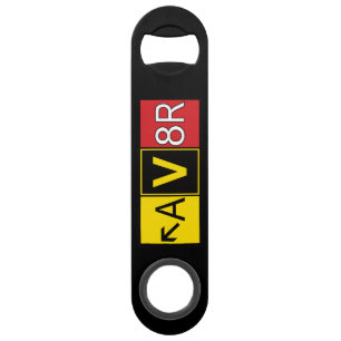 Abrebotellas De Bar Aviador - AV8R -