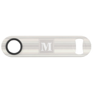 Abrebotellas De Bar Bandas beige monogramo