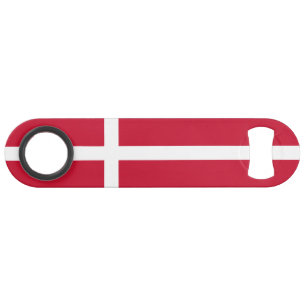 Abrebotellas De Bar Bandera de Dinamarca