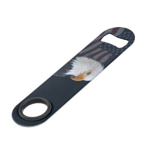 Abrebotellas De Bar Bandera de Eagle Bald Eagle