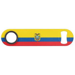 Abrebotellas De Bar Bandera de Ecuador