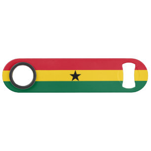 Abrebotellas De Bar Bandera de Ghana