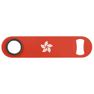 Abrebotellas De Bar Bandera de Hong Kong