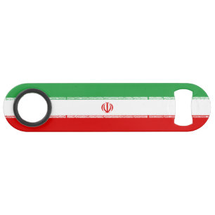Abrebotellas De Bar Bandera de Irán
