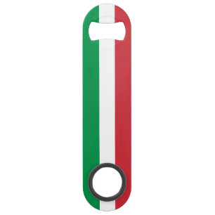 Abrebotellas De Bar Bandera de Italia
