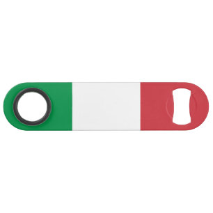 Abrebotellas De Bar Bandera de Italia