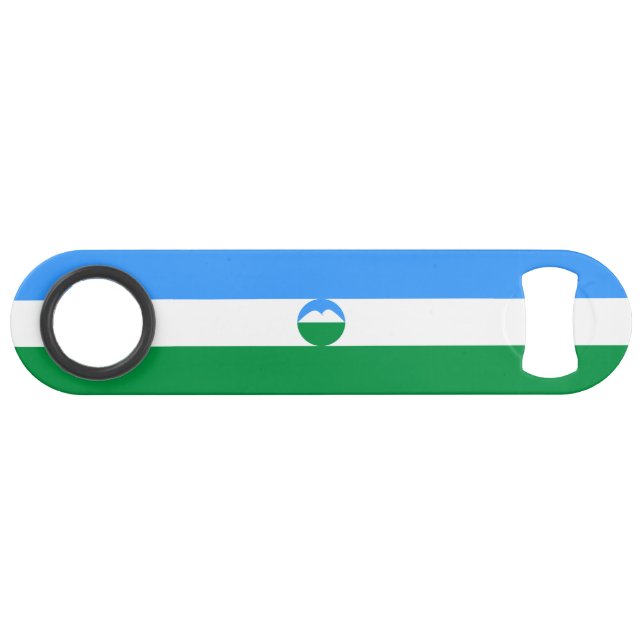 Abrebotellas De Bar Bandera de Kabardino Balkaria (Anverso (Horizontal))