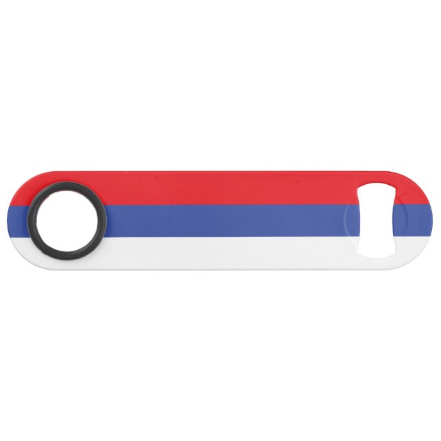 Abrebotellas De Bar Bandera de la República Srpska (Anverso (Horizontal))