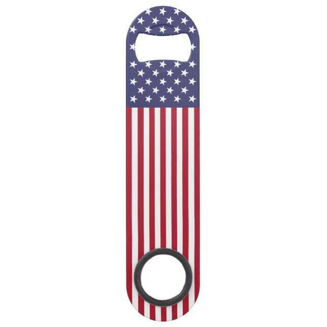 Abrebotellas De Bar Bandera de los Estados Unidos (Anverso)
