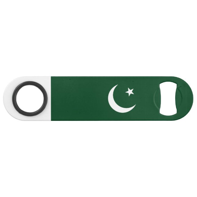 Abrebotellas De Bar Bandera de Pakistán (Anverso (Horizontal))
