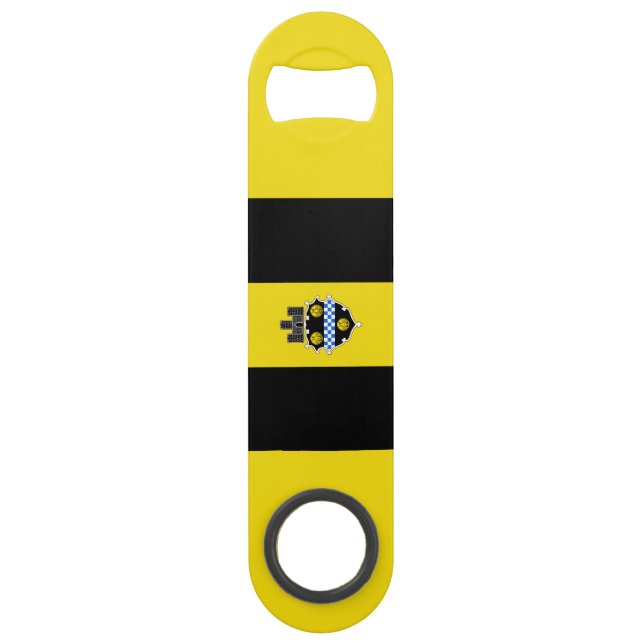 Abrebotellas De Bar Bandera de Pittsburgh, Clave del Bar Pennsylvania (Anverso)