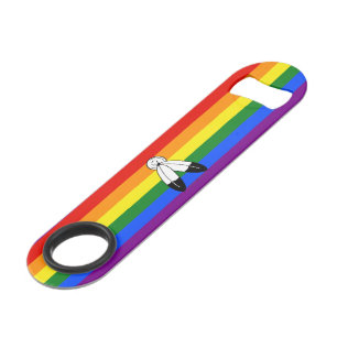 Abrebotellas De Bar bandera del orgullo de dos espíritus de SlipperyJo