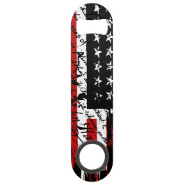 Abrebotellas De Bar Bandera estadounidense vintage