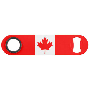 Abrebotellas De Bar Bandera Nacional Patriótica de CANADÁ