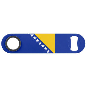 Abrebotellas De Bar Bandera patriótica de Bosnia y Herzegovina