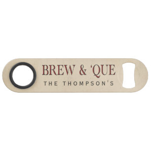 Abrebotellas De Bar Barbacoa   Brew & 'Que Personalizado