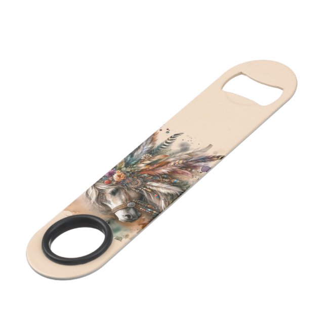 Abrebotellas De Bar Beautiful Boho Horse  (Ángulo frontal)