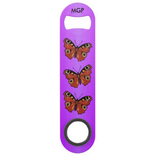 Abrebotellas De Bar Bonito Vivid Monarch Butterfly Purple