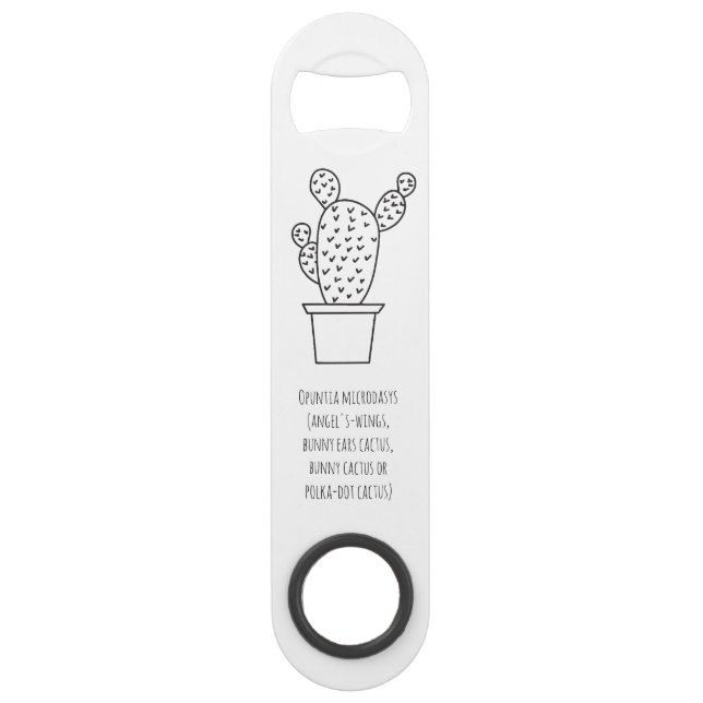 Abrebotellas De Bar Bunny Cactus (Anverso)