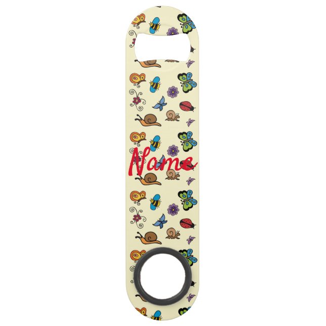 Abrebotellas De Bar Butterflies Snails Insect Thunder_Cove (Anverso)