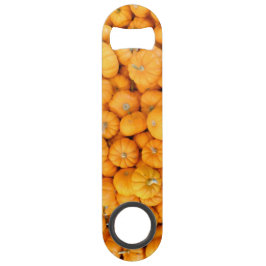 Abrebotellas De Bar Calabazas de cosecha de Naranja pequeño
