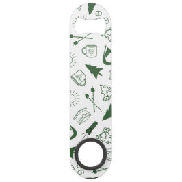Abrebotellas De Bar Camp Bachelorette Green Cooler